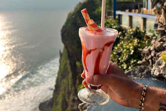 Jordbærmilkshake