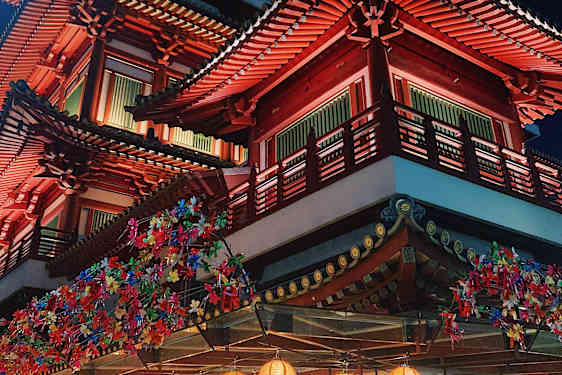 Templet Buddha Tooth Relic i Chinatown