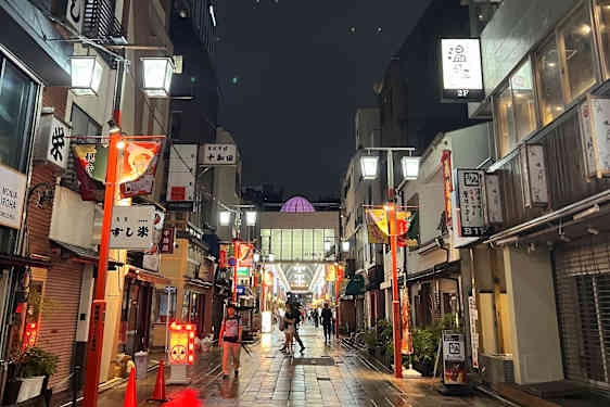 Gade i Asakusa, Tokyo