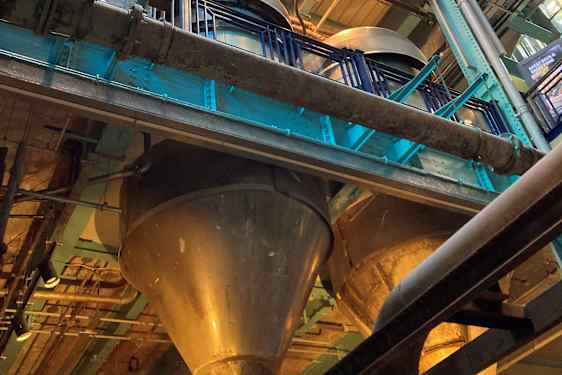 Indenfor i Guinness Storehouse.