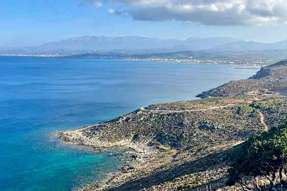 Kystvejen fra Kolymbari til Afrata