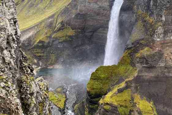 Vandfald og Islandsk natur