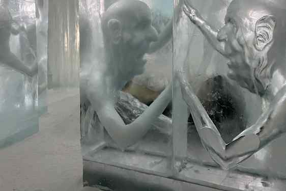 Værelse på ishotellet