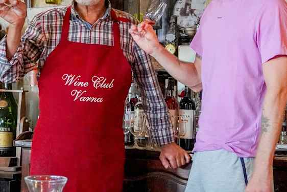 Bulgarsk sommelier og Mathias