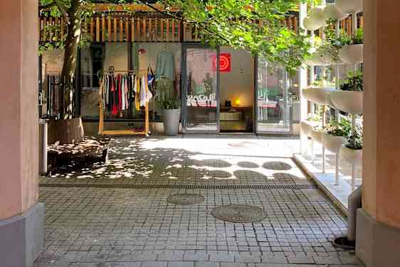 Shoppinggade i Helsinki