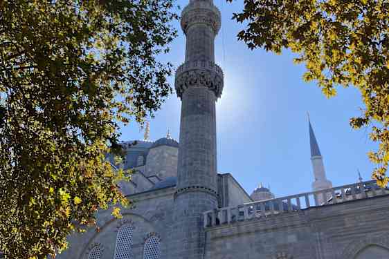 Blå moske i istanbul