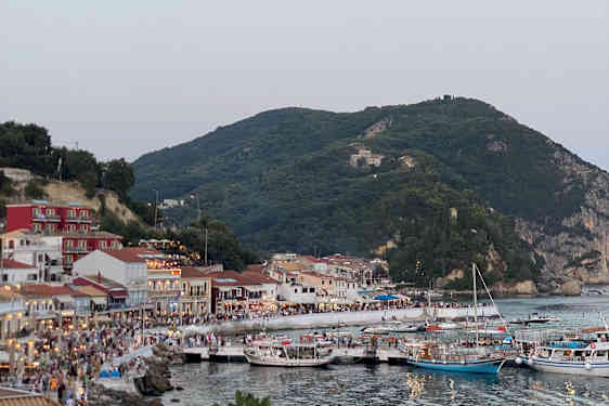 Udsigt over Parga