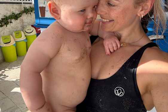 Pia og hendes datter