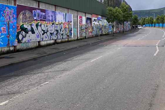 Peace Wall i Belfast