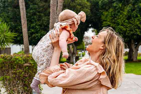 Hyggelig stund mellem mor og datter på Sunwing Sandy Bay