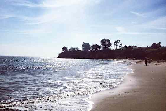 Smuk sandstrand - Santa Barbera