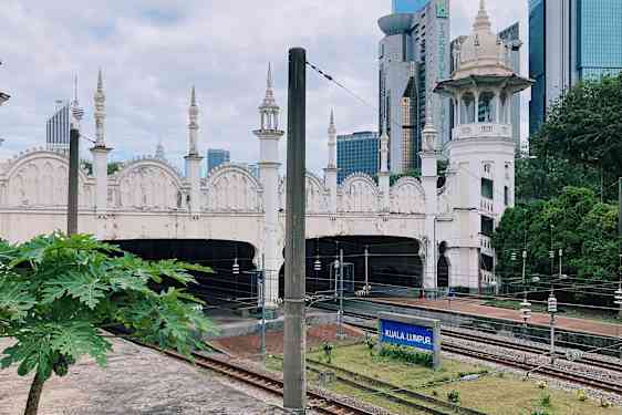 Kuala Lumpurs fine banegård