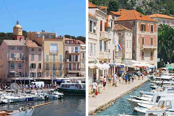 Saint-Tropez og Hvar by