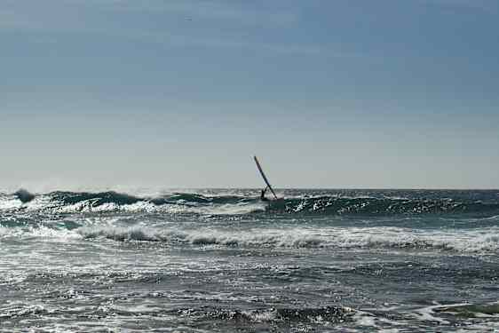 Surfer ved El Cabezo