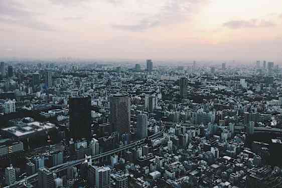 Tokyo set oppefra