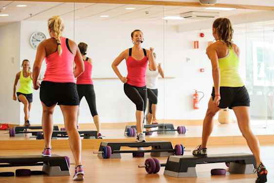 Fitnesstime på Sunprime