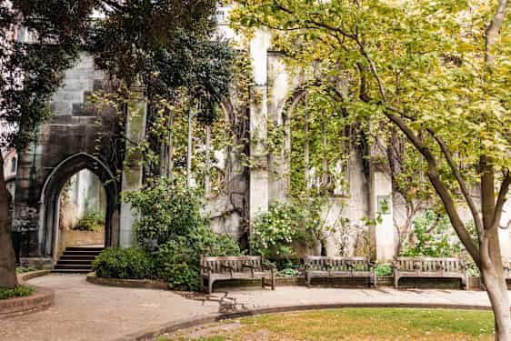 St. Dunstan in the East Church Garden