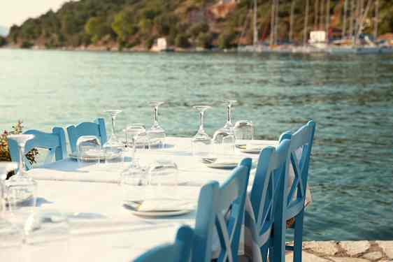 Restaurant på Lefkas