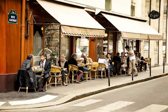 Restaurant i Paris