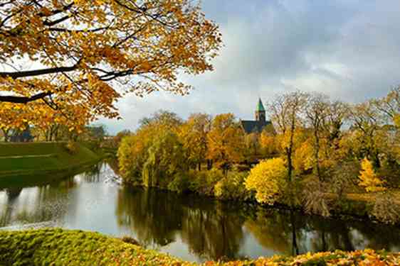 Efterår på Kastellet