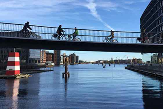 Cykelbro over Københavns havn
