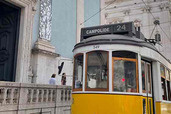 Sporvogn i Lissabon