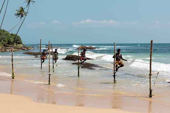 Fiskere på Sri Lanka