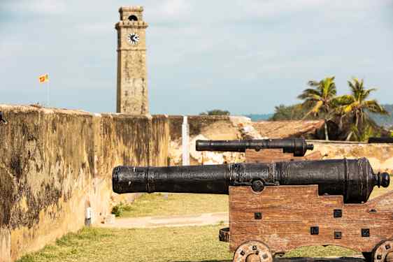 Kanoner i Galle