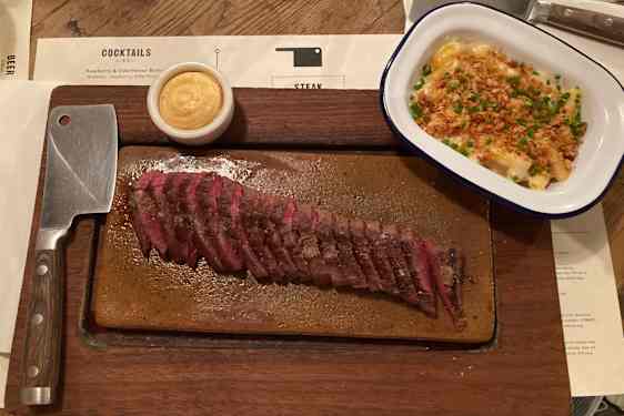 Flat iron steak