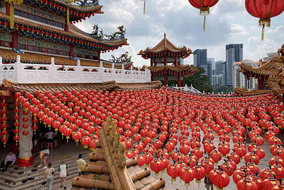 Templet Thean Hou i Kuala Lumpur