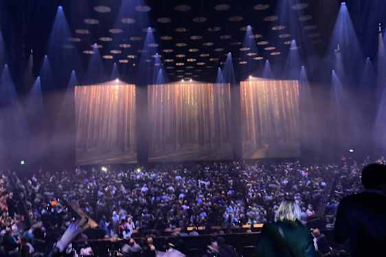 Scenen til ABBA show