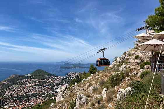 Kabelbane mod toppen