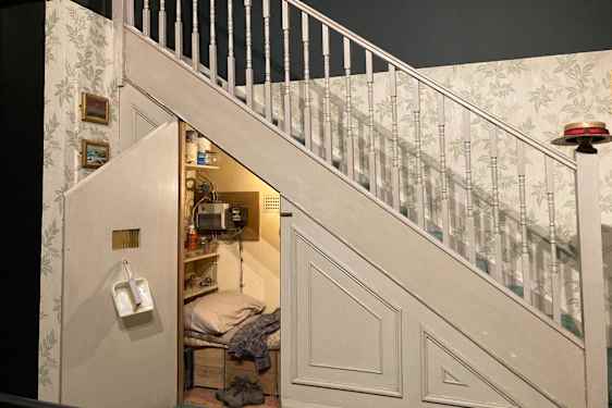 Harry Potters værelse under trappen