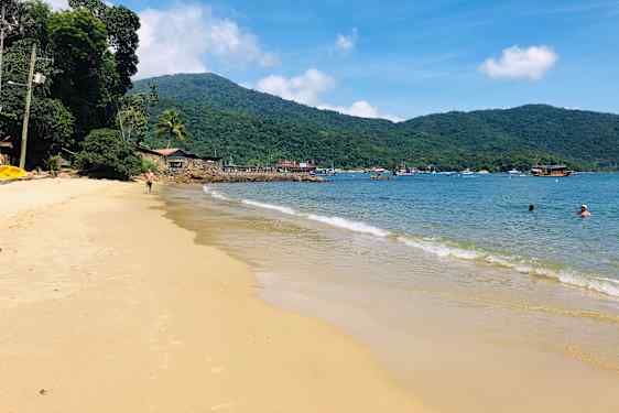 Stranden på Ilha Grande