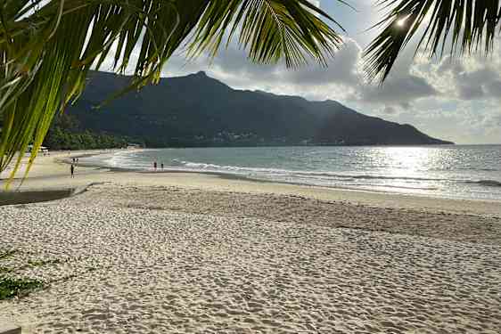 Udsigt over Beau Vallon