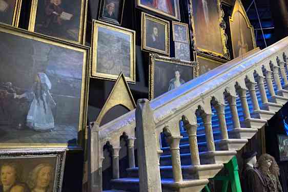 De magiske trapper på Hogwarts