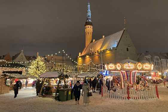 Julestemning i hele den gamle bydel
