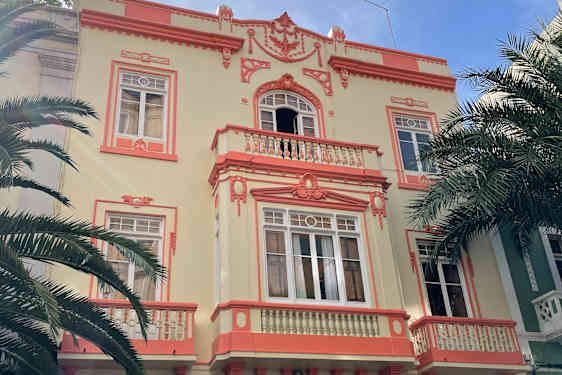 Smukke bygninger i Las Palmas.