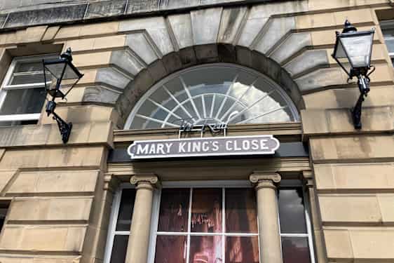 Entréen til Mary King’s Close