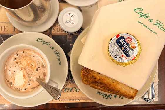 Kakao og bagværk i Paris