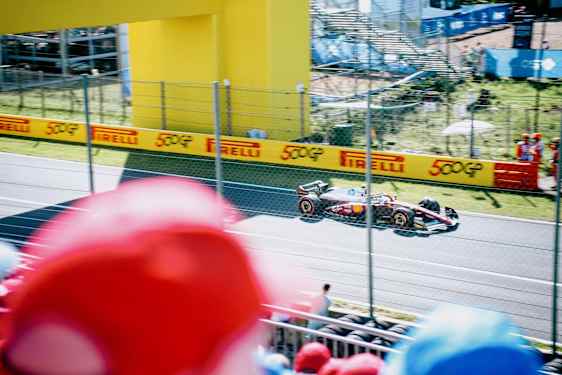 Formel 1 biler på banen