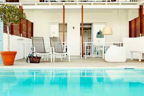 Lejlighed med direkte pooladgang på Rhodos