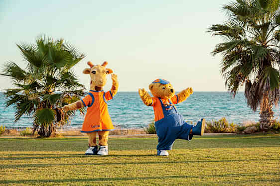 Lollo & Bernie på stranden