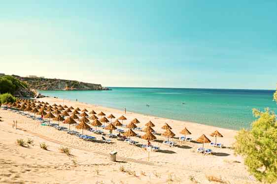 Stranden ved Sunwing Makrigialos Beach