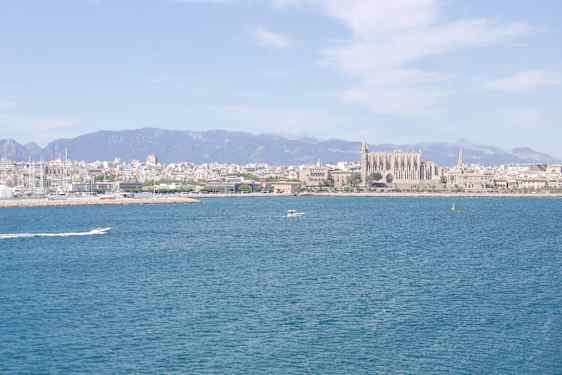 Palma set fra skibet