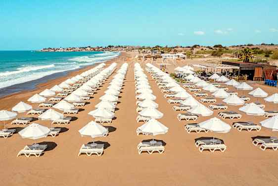 Strand ved hotel Barut Goia