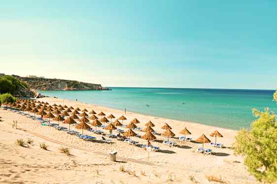 Strand i Makrigialos