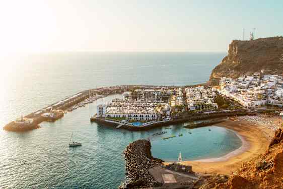 Vakker kyst på Gran Canaria