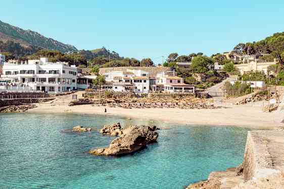 Cala San Vicente på Mallorca
