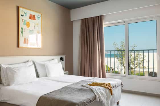 Et af værelserne på Sunwing Kallithea Beach